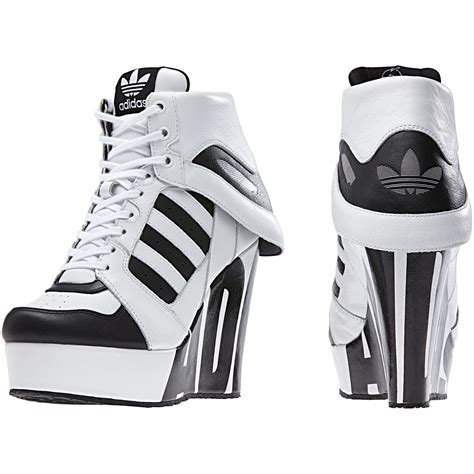 adidas sneaker heels|adidas high heel wedge sneakers.